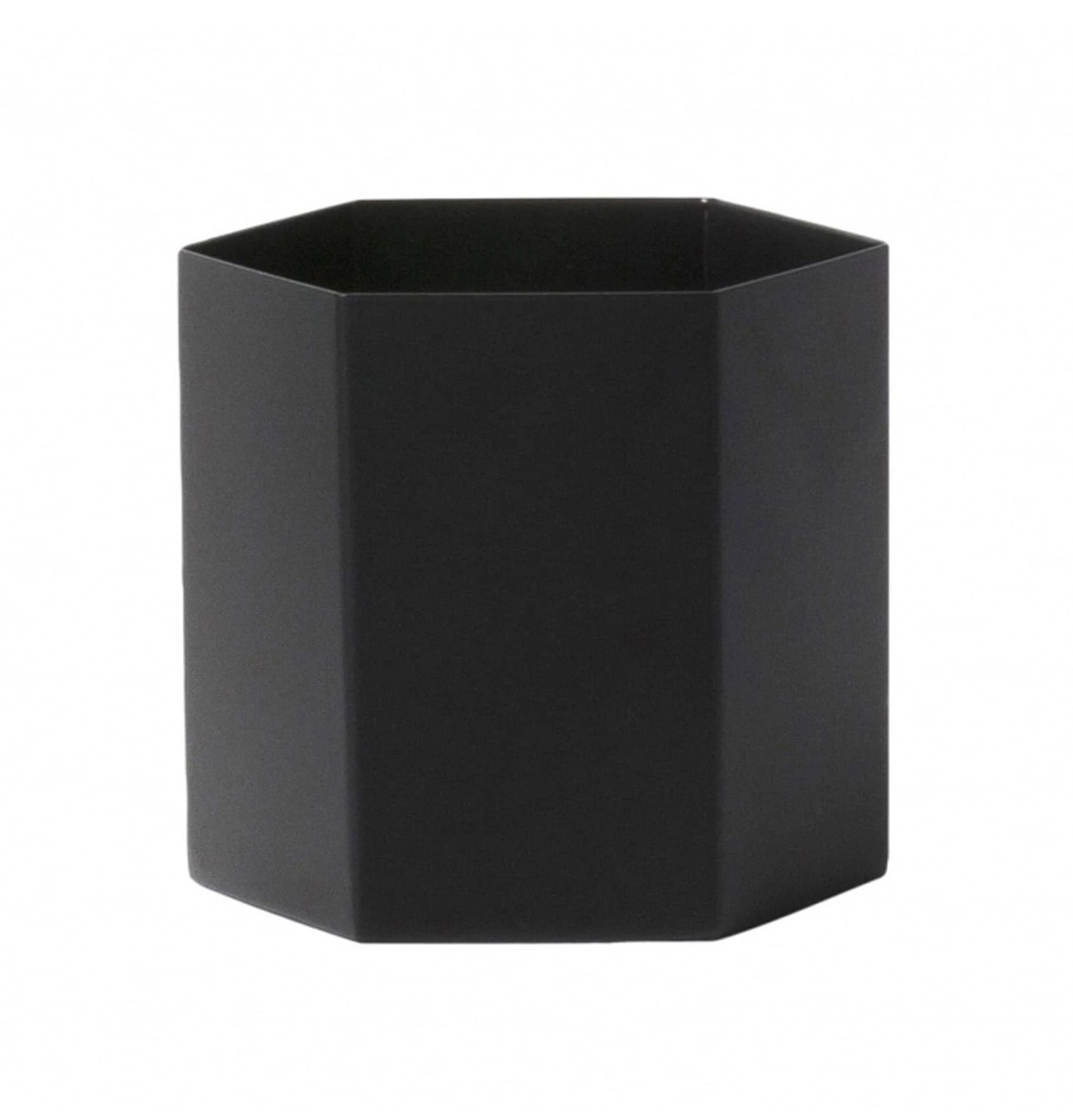 Ferm Living Hexagon Pot - Large - Black