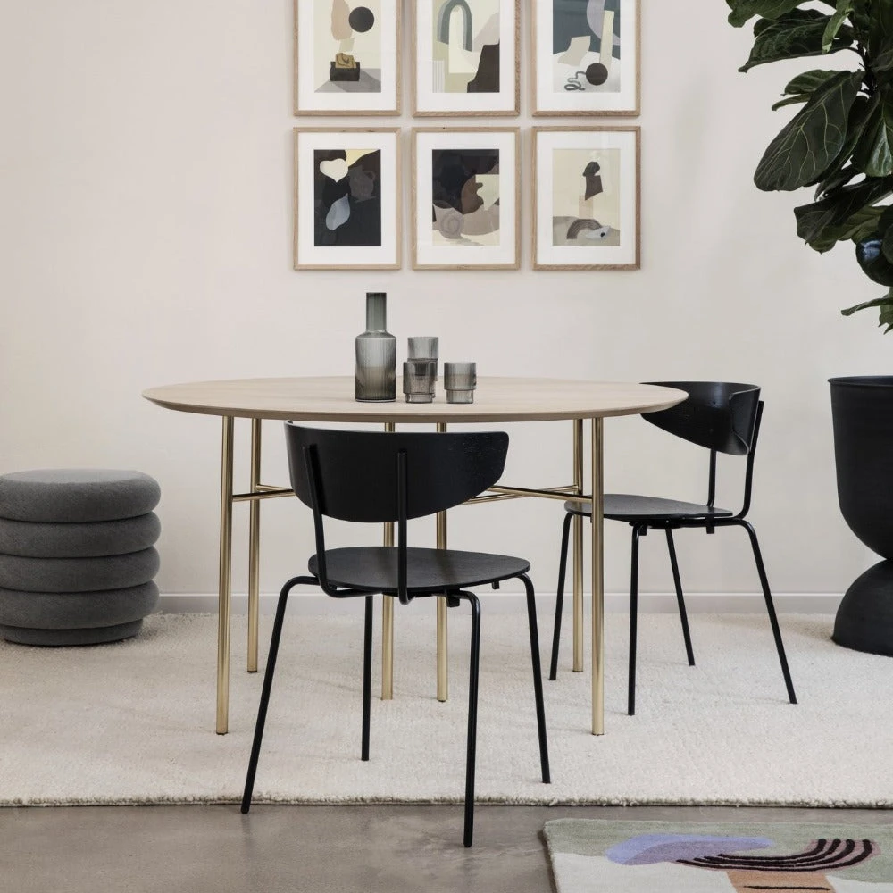 Ferm LIVING Herman Dining Chair Steel Frame - Image 2