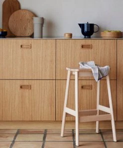 Form & Refine Angle Bar Stool