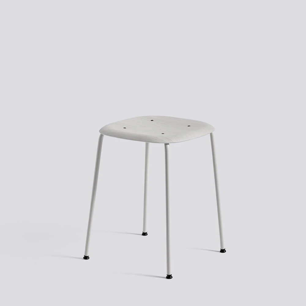 Hay Soft Edge Low Stool Metal Frame - Image 2