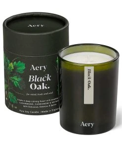 Aery Black Oak Scented Candle