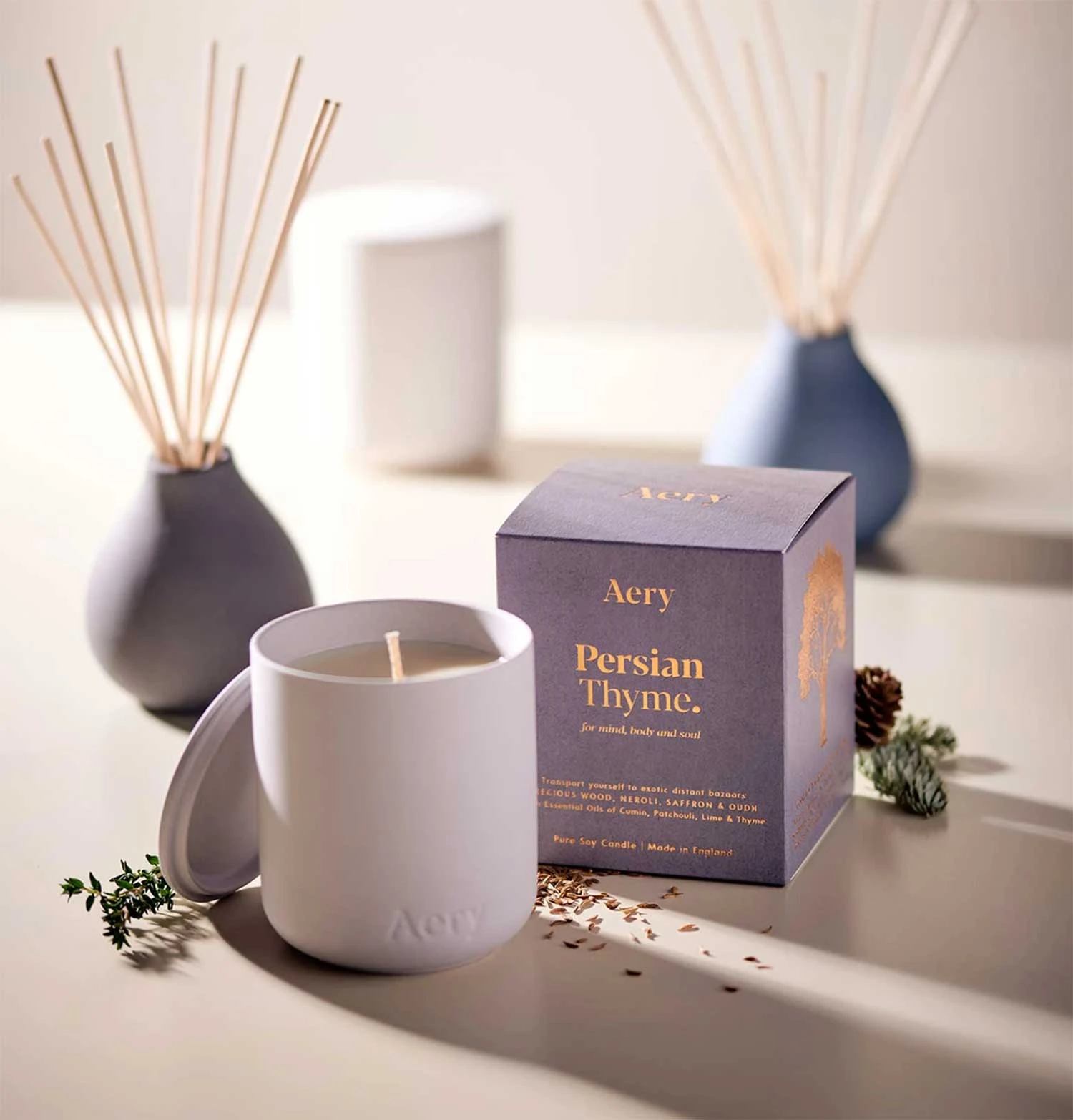 Aery Persian Thyme Scented Candle - Image 5