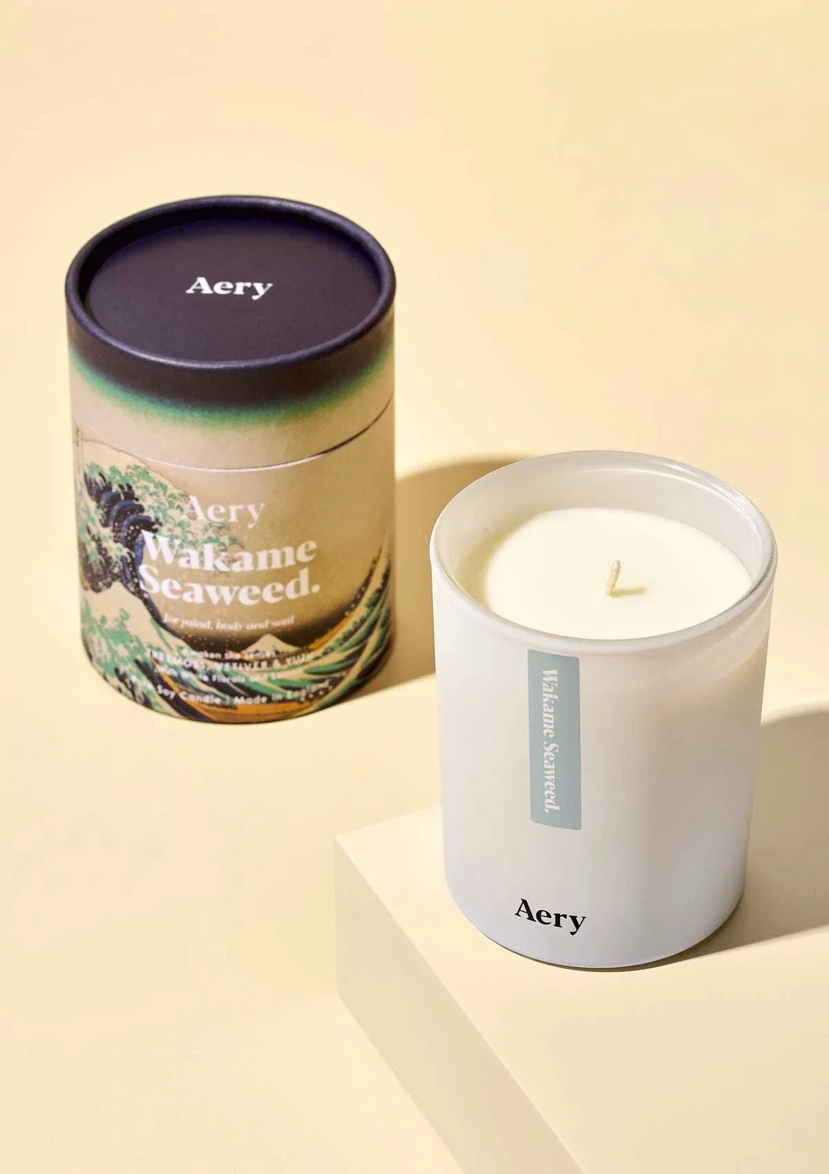 Aery Wakame Seaweed Scented Candle – Tree Moss, Vetiver And Yuzu - Image 2