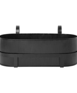 Ferm Living Bau Balcony Box In Black