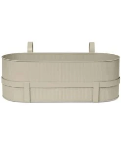 Ferm Living Bau Balcony Plant Box In Cashmere