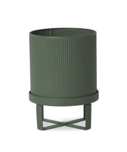 Ferm Living Bau Pot – Dark Green – Small