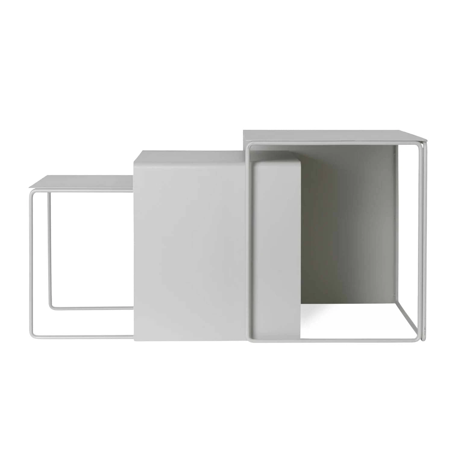 Ferm Living Cluster Tables In Light Grey