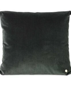Ferm Living Corduroy Cushion In Green