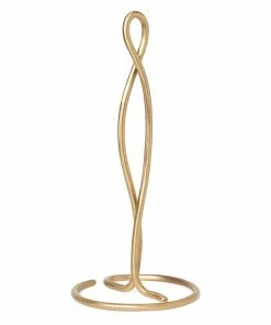 Ferm Living Curvature Kitchen Roll Holder β Brass