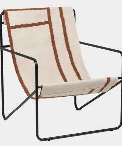 Ferm Living Desert Lounge Chair – Black/Shape