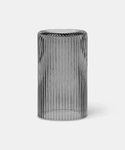 Ferm LIVING Ripple Lid In Smoked Grey