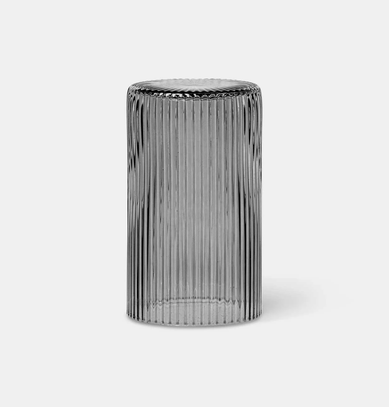 Ferm LIVING Ripple Lid In Smoked Grey