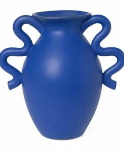 Ferm Living Verso Table Vase β Bright Blue