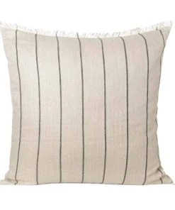 Ferm Living Calm Cushion – Camel/Black – 80 X 80 Cm