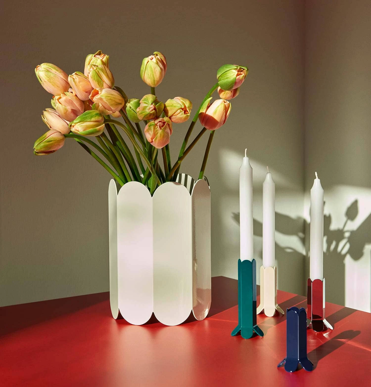 HAY Arcs Vase – White - Image 2