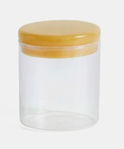 HAY Borosilicate Glass Jar In Clear – Medium