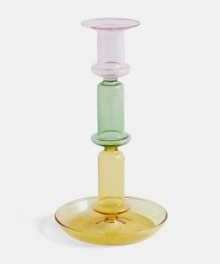 HAY Flare Tall Rainbow – Pink, Green And Yellow