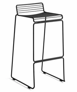 HAY Hee Bar Stool – High – Black