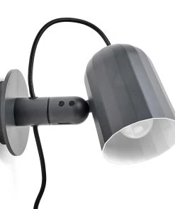 HAY Noc Wall Lamp – Dark Grey