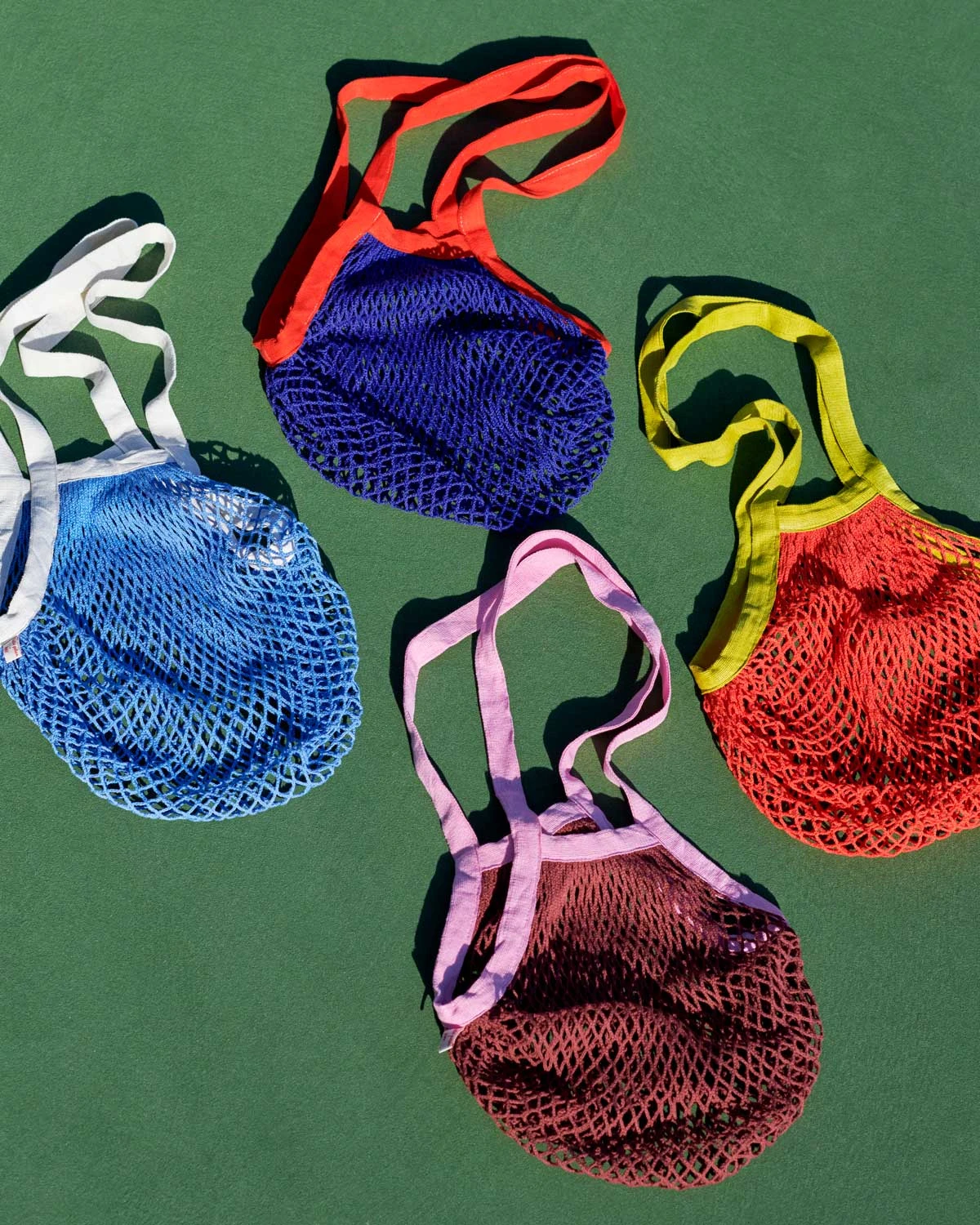 HAY Sobremesa Market Net Bag In Dark Blue - Image 2