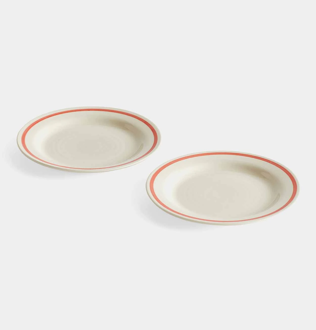 HAY Sobremesa Plate – Set Of 2 – Red