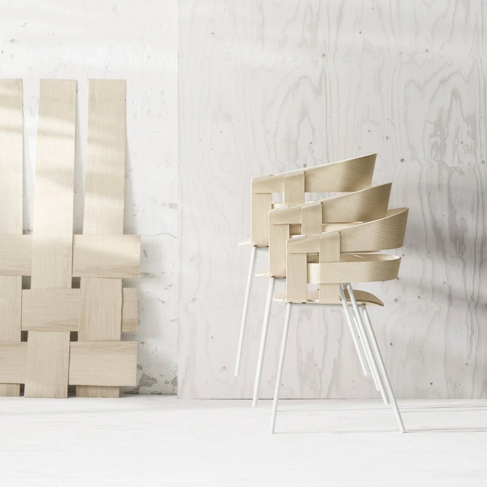 Design House Stockholm Wick Chair Metal Base