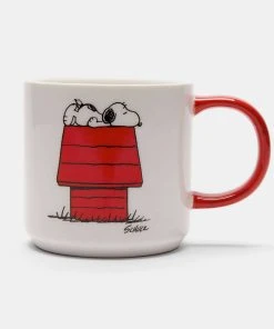 Peanuts Allergic To Mornings Mug