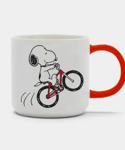 Peanuts Born To Ride Mug