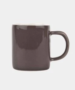 Quail's Egg Stoneware Espresso Cup In Charcoal