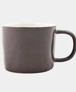 Quail's Egg Stoneware Mug In Charcoal